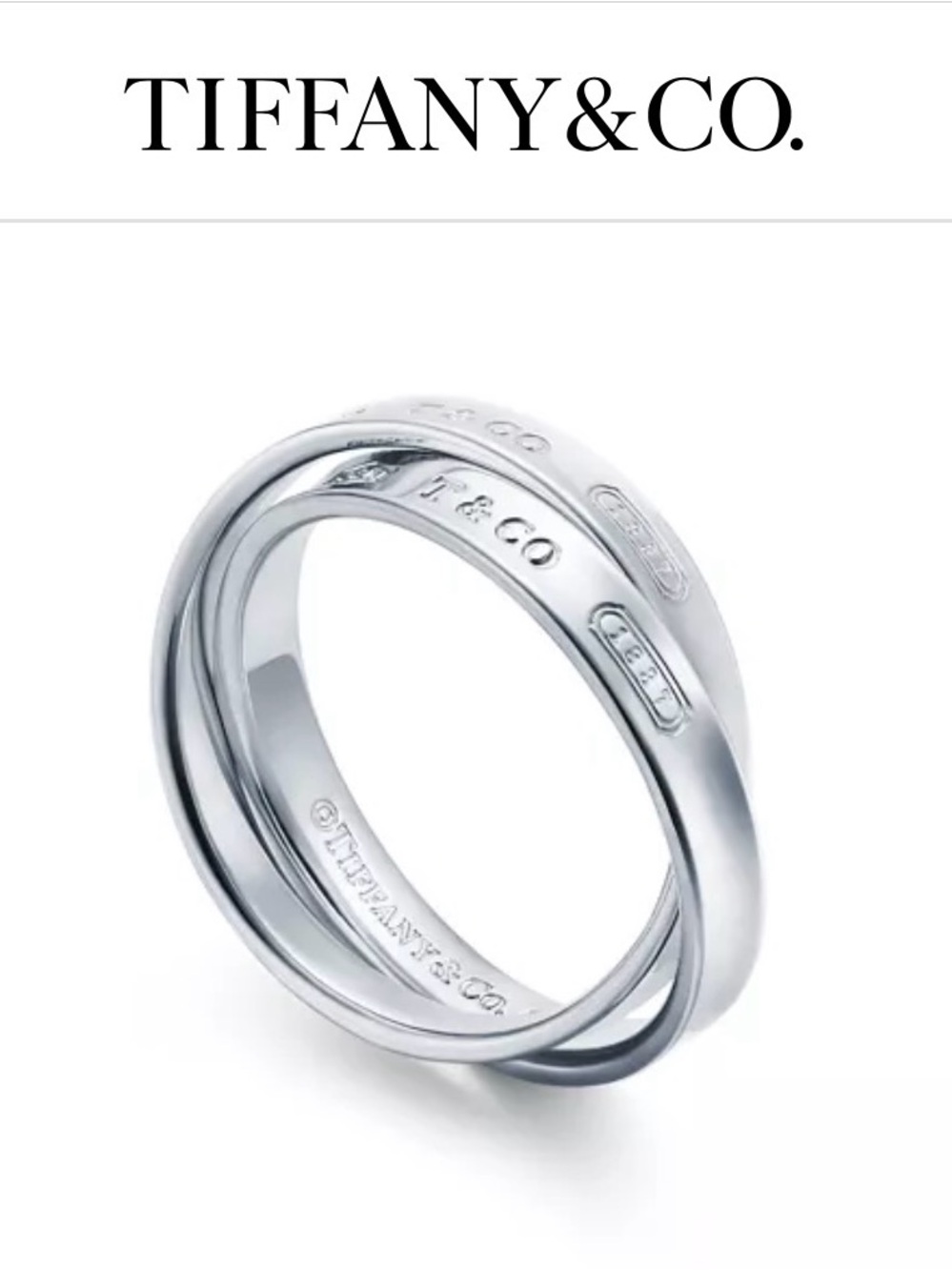 Tiffany 1837®
Interlocking Circles Ring in Silver